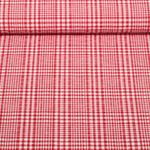 Seersucker - Karo Rot