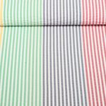 Seersucker - Streifen Multicolor-0