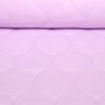 Gesteppter Jackenstoff - Flieder Wattiert