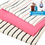 SANETTA Jerseypaket 3x1m mit gratis pattydoo Schnittmuster "LEO"-3