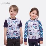 SANETTA Jerseypaket 3x1m mit gratis pattydoo Schnittmuster "LEO"-4