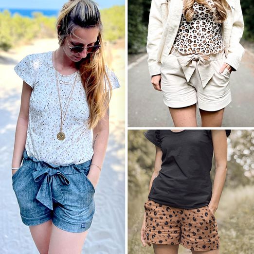 Sunny Shorts Damen - Schnittmuster eBook