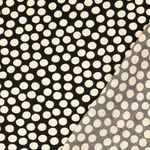 Viskospoplin - Svarta prickar