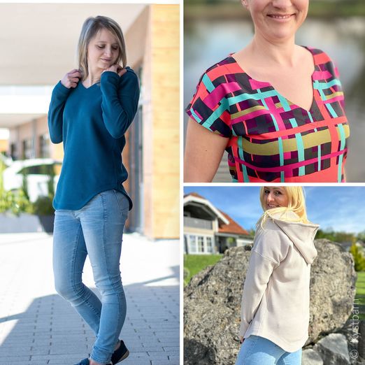 Shirt - Fjällbris - Schnittmuster eBook