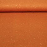 Baumwoll Musselin - Double Gauze Goldpunkte Terra