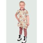 Baumwoll-Musselin - Double Gauze Digitaldruck Blumen Herbst Ecru-2