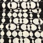 Viskose-Popeline - Retrokreise Schwarz-0