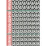 Pareo Panel Viskose Voile - Beach Kollektion Sterne Multicolor-0