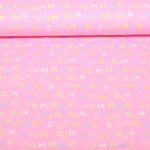 Jersey - Kombistoff Sommer Rosa