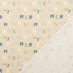 Jersey - Tissu assorti été beige