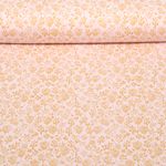 Jersey - Kleine Blumenzweige Rosa