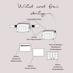 Tasche - Wild und frei daily - Schnittmuster eBook-2