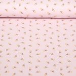 Jersey - Blumenzweige Rosa