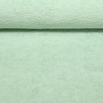 Tissu éponge - pastel menthe