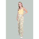Baumwoll-Musselin - Double Gauze Digitaldruck Blumen Ecru-2