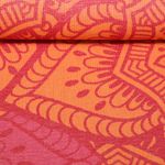 Algodón - Colección Playa Jacquard Adorno Hammam Naranja