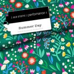 Albstoffe Performance Kollektion - Summer Day Grün-0