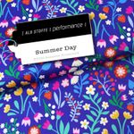 Albstoffe Performance Kollektion - Summer Day Blau-0