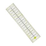 Patchwork Lineal mit Metallkante 45 x 10 cm-0