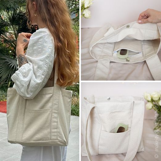 Sac - Sac cabas - Patron numérique