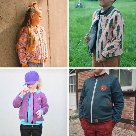 leichte Jacke - Zitronenfalter Kids - Schnittmuster eBook