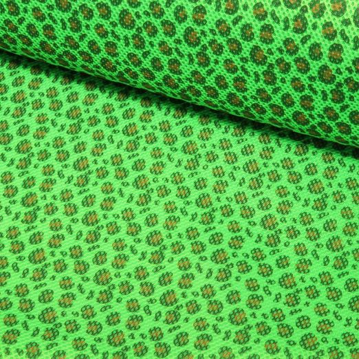 Air Mesh Bedruckt - Leo Neongrün
