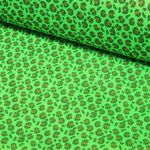 Air Mesh imprimé - Léopard Vert fluo