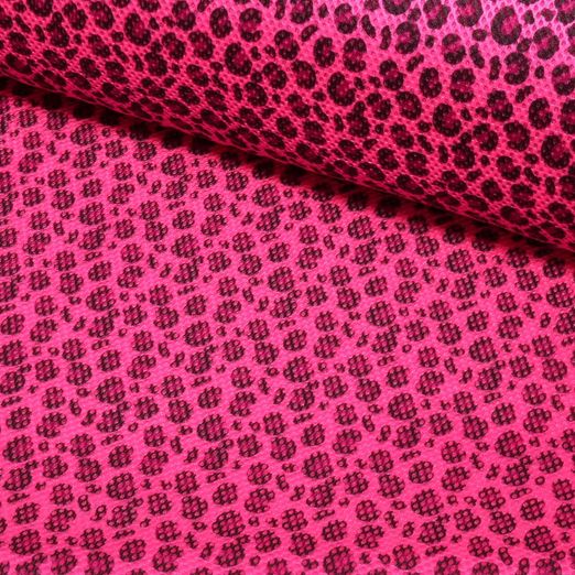 Air Mesh Bedruckt - Leo Neonpink