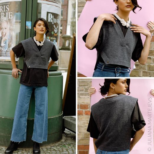 Pull-over - The Basic Pullunder - Patron numérique