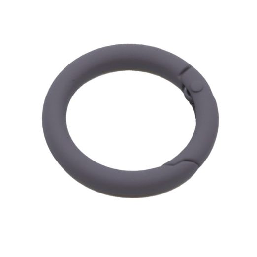 Ring Schnappverschluss 40mm Dunkelgrau D306