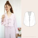 Blouse volantée - Patron numérique-1