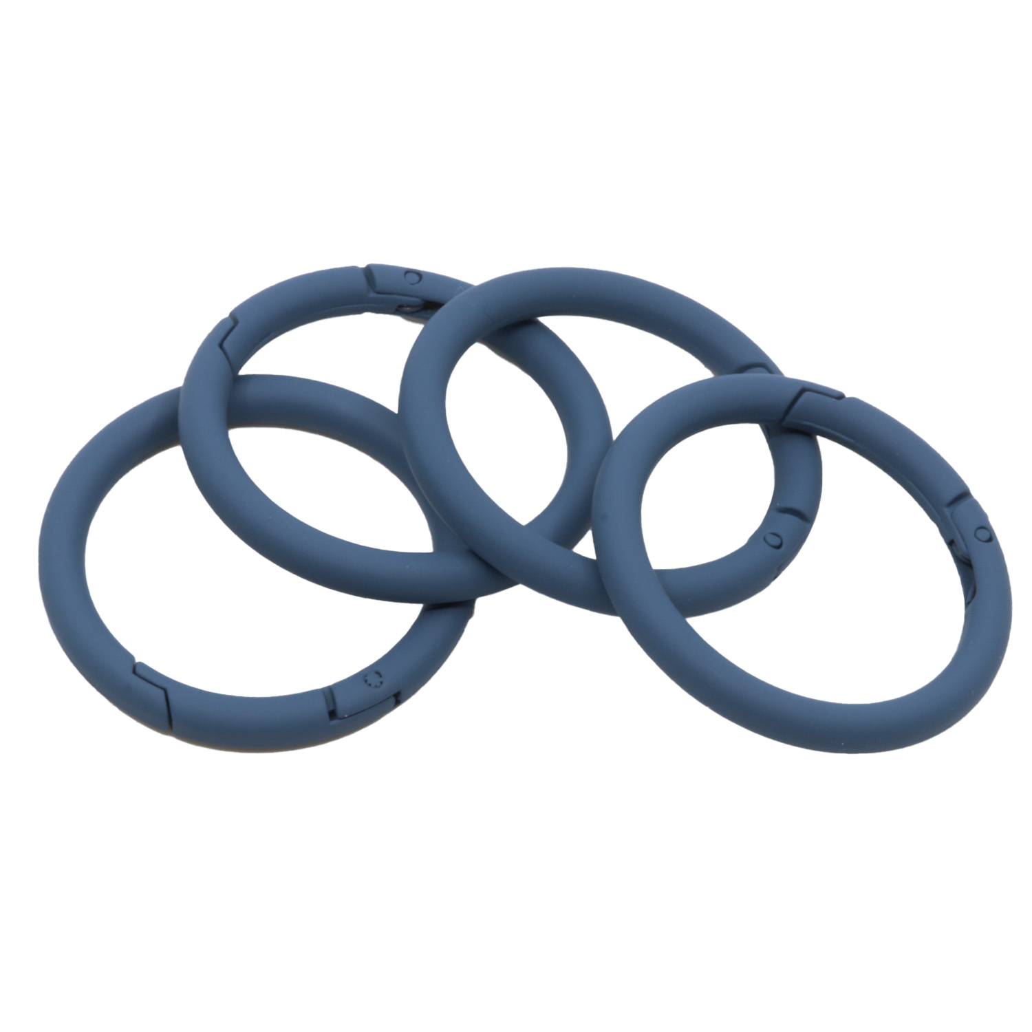 Ring Schnappverschluss 40mm Petrol D103-1 Ring Schnappverschluss 40mm Petrol D103-1