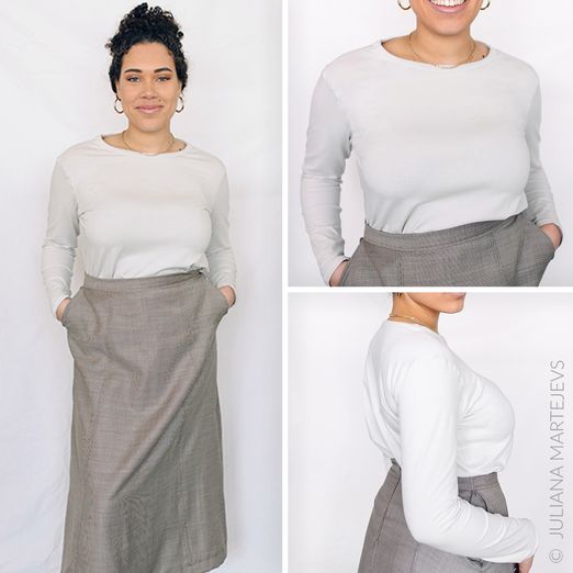 T-shirt à manches longues - The Basic Long Sleeve - Patron numérique