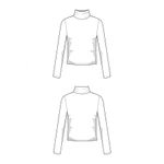 Pull col roulé - The Basic Turtleneck - Patron numérique-1