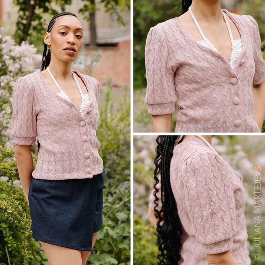 Cardigan - The Carlotta Cardigan - Patron numérique