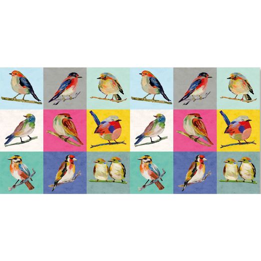 Canvas Panel - Vögel - Einfach
