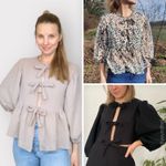 Blouse nouée - Patron numérique-0
