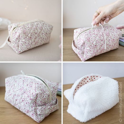 Vanity Trousse de toilette - Patron numérique