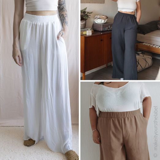 Pantalon Palazzo - Patron numérique