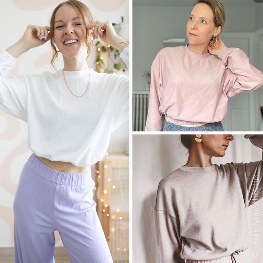 Crop Sweat - Patron numérique