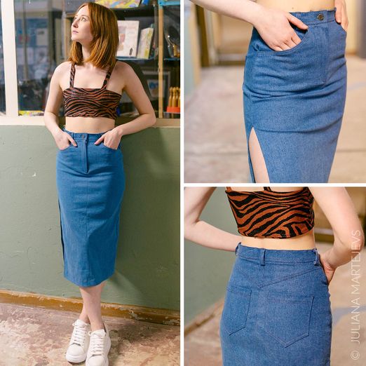 Jupe - The Frida Skirt - Patron numérique