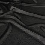 Voering Sport Mesh - 4-way stretch uni zwart