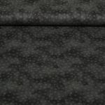 Popeline de coton - Petits ronds Noir