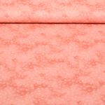 Baumwoll-Popeline - Kleine Kreise Altrosa