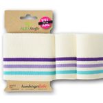 Bord-côte Cuff Me College - Blanc Lilas