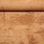 Tissu éponge - uni cuivre