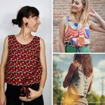 Cropped Top - Ringelpietz - Schnittmuster eBook-0