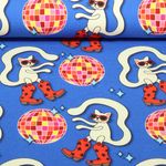 Sweat d'été bio - Hamburger Liebe Choose Your Vibe Dance It Out Bleu-0