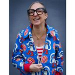 Sweat d'été bio - Hamburger Liebe Choose Your Vibe Dance It Out Bleu-2
