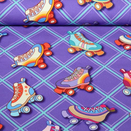 Toile canevas bio - Hamburger Liebe Choose Your Vibe Take it Easy Violet